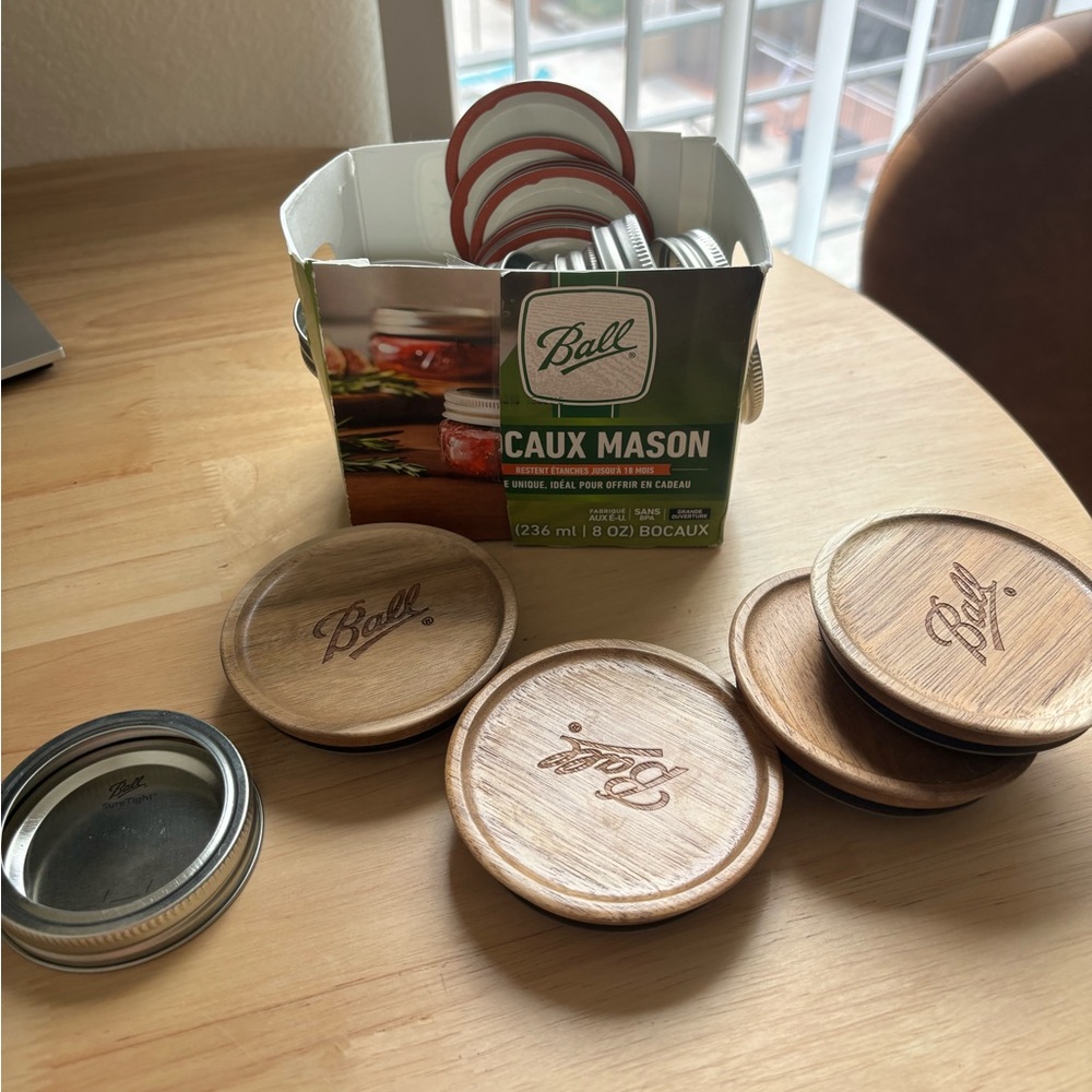 Ball jar lids